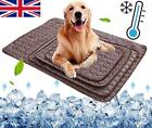 Pet Cooling Mat Cool Gel Pad Comfortable Cushion Bed for Summer Dog Cat Puppy UK