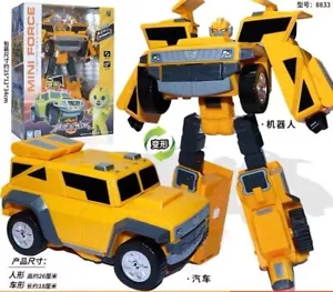 Miniforce Ranger Trans Max Bot | Yellow Transforming Robot SUV Car IN BOX - Picture 1 of 16