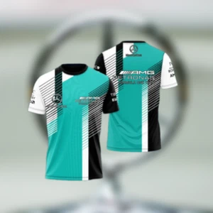 Mercedes AMG Petronas F1 Team T-Shirt 3D S21, Gift For Fans Love Car - Picture 1 of 7