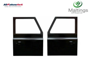 LAND ROVER DEFENDER FRONT DOORS DEFENDER FRONT DOORS LH + RH NEW BDA710020 / 30  - Picture 1 of 2