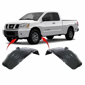 Fender Liners Set of 2 for Nissan Armada, Titan 2004-2007 NI1248107 NI1249107 - Picture 1 of 7