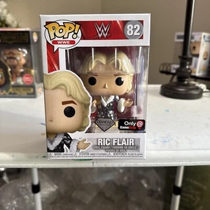 Funko POP! WWE Ric Flair #82 [Diamond Glitter] GameStop Exclusive Nice Pop - Picture 1 of 6