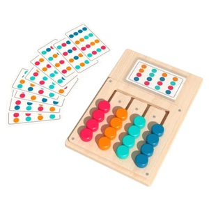 Schachspiel Fortgeschrittenes Vierfarben aus Holz logisches Denken für Kinder - Bild 1 von 13