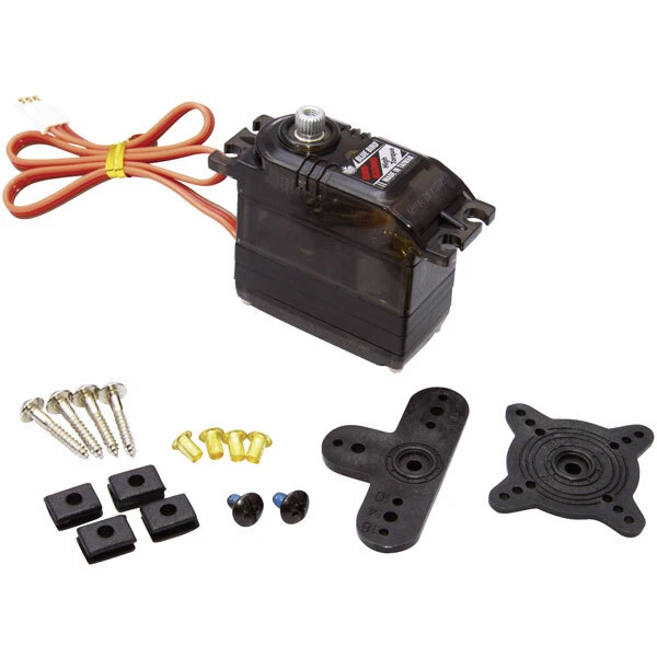 Bluebird Doppio Sfera Cuscinetto Ingranaggi Metallo Jr Standard Servo Analogico - Bild 1 von 1