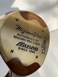 Mizuno MS-1 Vintage Japan Model Persimmon #4 Wood Collectors RARE !! - Picture 1 of 12