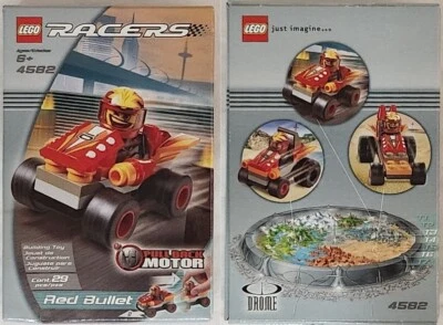LEGO RACERS # 4582 "RED BULLET"-BRAND NEW/ORIGINAL FACTORY SEALED-RETIRED 2003! - Image 1 of 4