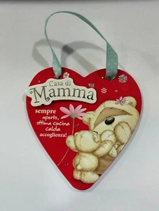 FESTA DELLA MAMMA CUORE IN LEGNO APPENDIBILE FIZZY MOON 2D CASA DI MAMMA - Imagen 1 de 1