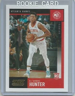 DeANDRE HUNTER RC 2019-20 CHRONICLES SCORE ROOKIE 6/10 /10 SSP ATLANTA HAWKS - Image 1 of 2