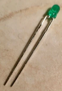 QT MV54644 Hi-Efficiency Green T1 LED - 10 Pieces - NOS - Picture 1 of 1