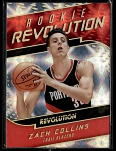 L4.568 - 2017-18 Panini Revolution Rookie Revolution Galactic #4 Zach Collins - Foto 1 di 2