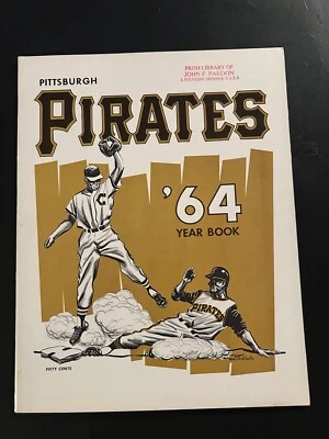 1964 PITTSBURGH PIRATES Yearbook WILLIE STARGELL Roberto CLEMENTE Bill MAZEROSKI - Image 1 of 4