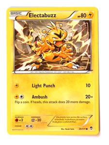 Electabuzz 29/111 (NM, Pokemon Card, Furious Fists, 2014, Lightning, Common) - Picture 1 of 1