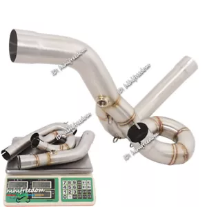 Tubo de acero inoxidable con cordones para Aprilia Shiver 750 2008-2017 escape - Imagen 1 de 9