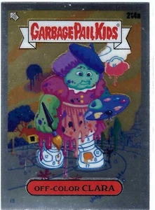 2023 Chrome Series 6 GPK Garbage Pail Kids CS6 Off-Color CLARA #214a Base A - Picture 1 of 5
