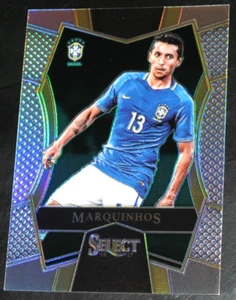 2016-17 Select Marquinhos Silver Prizm Refractor Mezzanine Brazil #157 - Bild 1 von 2