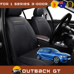 Neoprene Front Car Seat Cover for BMW 1 Series 3-Door 2011 - 2019 - Picture 1 of 10