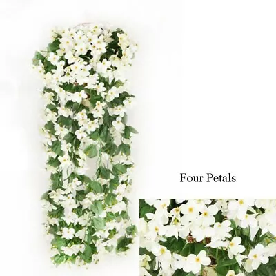 Artificial Fake Flower Ivy Vine Hanging Garland Plants Wedding Home/Garden-Decor — 第 1/4 张图片