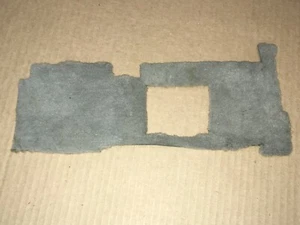 Corvette center console glove box liner carpet gray 90,91,92,93 GM OEM - Foto 1 di 5