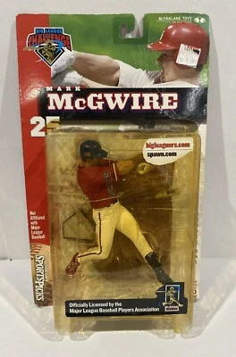 Figura roja McFarlane Sports Big League Challenge Mark McGwire Series One 2000 Foto 1 de 4