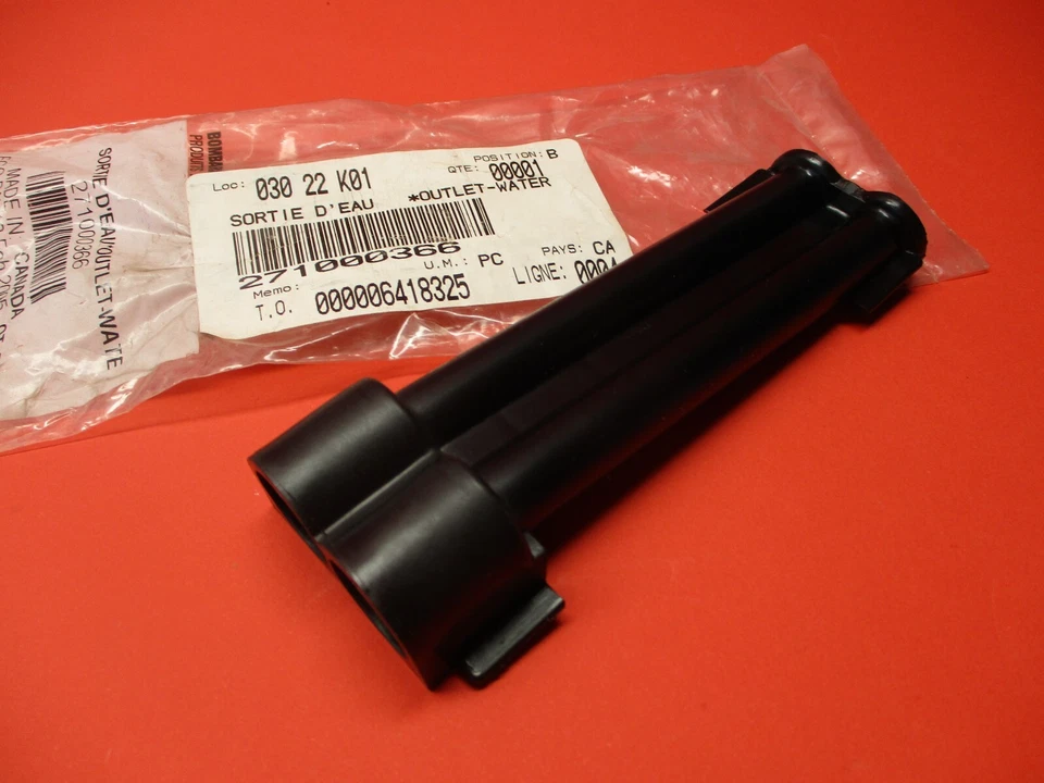NOS NEW ORIGINAL OEM SEA-DOO WATER OULET 271000366 - Изображение 1 из 1