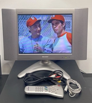 Sharp Aquos LC-15B6UA 15 Enhanced Definition LCD TV Toshiyuki Kita Design Gaming - Image 1 of 4