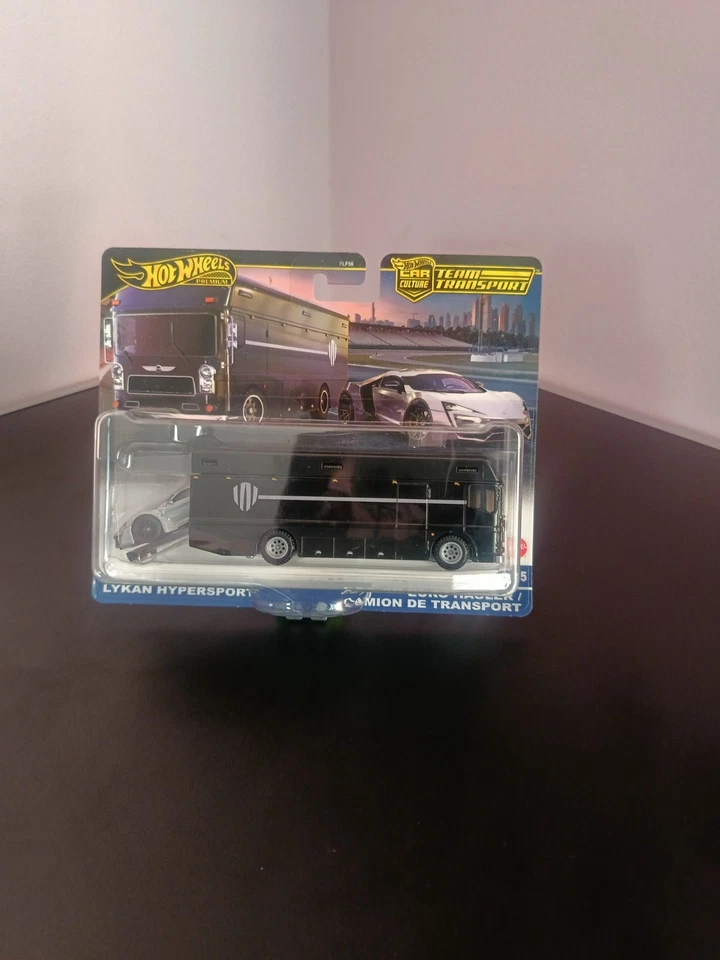 Hot Wheels Premium Team Transport – Lykan Hypersport + Transporter Truck – Car C - Immagine 1 di 3