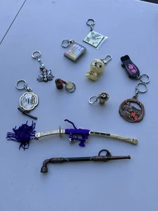 Lote de llaveros asiáticos vintage, pipa, - Imagen 1 de 1