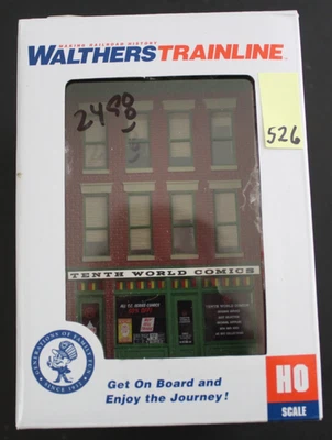 HO 931-807 Walthers Trainline 10th Tenth World Comics Building  (526) - Image 1 of 2