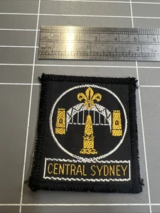 PARCHE CACHORROS VINTAGE BOY SCOUTS RETRO POWELL AVENTURER GUÍAS CENTRAL SYDNEY P - Imagen 1 de 2