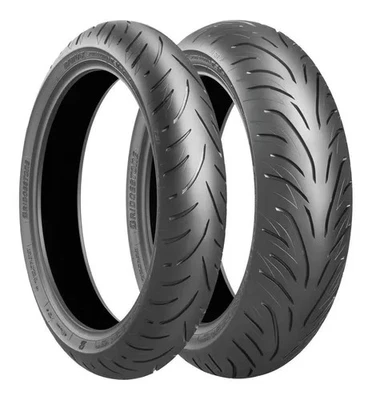Bridgestone 12414 Battlax T32 Sport Touring Front Tire - 120/70ZR17 - Image 1 of 3