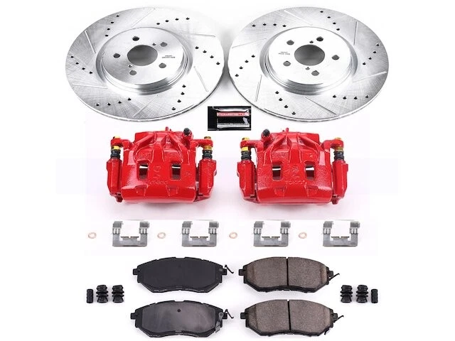 Kit de pastillas de freno delanteras y rotor para Subaru Outback 2011 2012 XC844SG 2010-2014 Foto 1 de 1