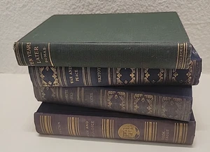 Lot Of 4 Books Vintage includes League Of America,  Tolstoy, Dumas, Dickens - Picture 1 of 21