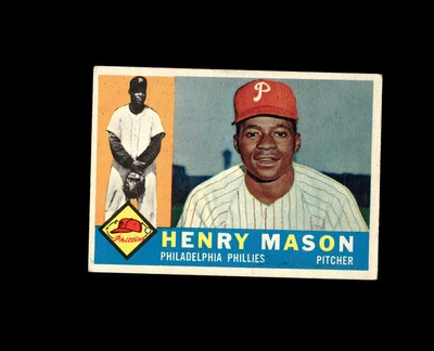 1960 Topps 331 Henry Mason RC VG-EX #D1,386785 - Image 1 of 2