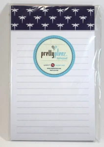 GBOT marineblau weiße Libelle hübscher Pleez Notizblock gefüttert Mayfair Lane - Bild 1 von 3