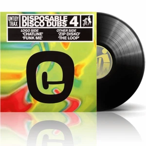 UKDJ Untidy Trax Disposable Disco Dub 4 Vinyl Record - Imagen 1 de 4
