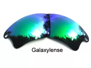 Lentes de repuesto Galaxy para gafas de sol Oakley chaqueta rápida XL verde polarizado - Imagen 1 de 7