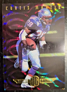 1997 Collector's Edge 175/250 Masters Night Games Prisms #5 Curtis Martin - Picture 1 of 5