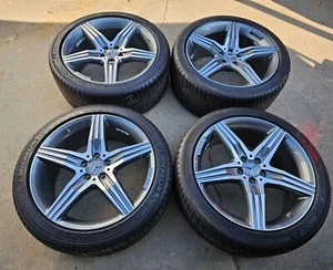 20" LKNEW S63 S65 CL63 S500 S550 S600 S CL OEM original MERCEDES AMG WHEELS TIRE - Picture 1 of 17