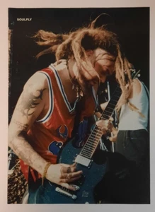 SOULFLY ~ Vintage pic of Max Cavalera live on stage ~ Magazine Page PINUP - Picture 1 of 1