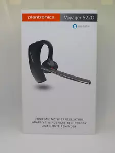 (New Model) New Plantronics Voyager 5220 Wireless - Bluetooth Headset - Picture 1 of 5