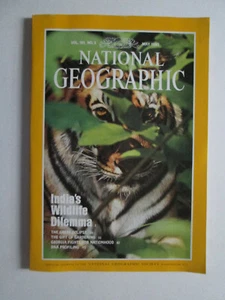 National Geographic May 1992 India's Wildlife Dilemma DNA Profiling Magazine - Picture 1 of 2