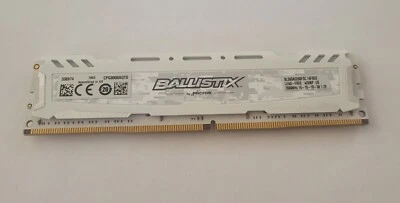 Ballistix Sport 8GB PC4 2666MHz DDR4 Gaming Memory BLS8G4D26BFSC 16-18-18-38 - Image 1 of 4