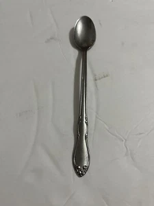 Simon L and George H Rogers Co Stainless Oneida Iced Teaspoon Homestead - Picture 1 of 3