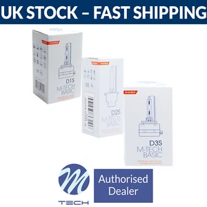 M-Tech Basic Xenon HID Upgrade Bulb (Single) - D1S D2S D2R D3S - 6000K 8000K - Picture 1 of 7