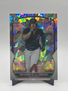2023 Bowman - Chrome Prospects Deyvison De Los Santos #BCP-116 Atomic Refractor - Picture 1 of 2