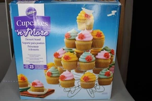 Wilton Cupcakes n more Dessert Cupcake Muffin Stand Holds 23 Cupcakes. - Picture 1 of 2