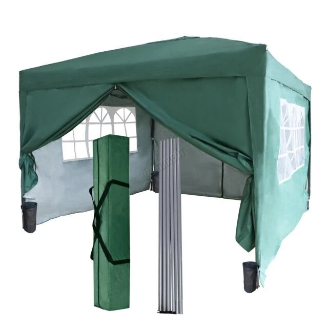 KMS BIRCHTREE A603-034 3x3m Pop Up Gazebo - Green
