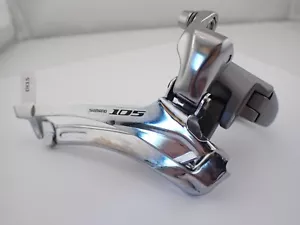 Derailleur front 105 Shimano FD-5700 double 2 x 10 speed clamp on 31.8mm DI15 - Picture 1 of 16