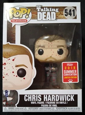 Talking Dead Chris Hardwick #541 Pop Vinil 2018 SDCC Exclusivo Abobadado - Imagem 1 de 4