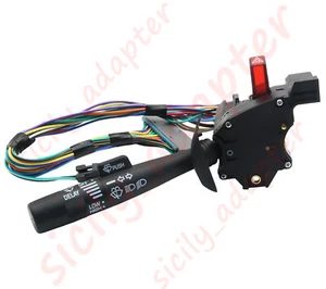 Turn Signal Switch w/ Wiper/Washer Controls For 1995-1999 Chevrolet K1500 C1500 - Picture 1 of 9